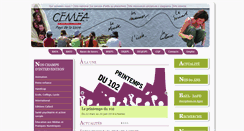 Desktop Screenshot of cemea-pdll.org